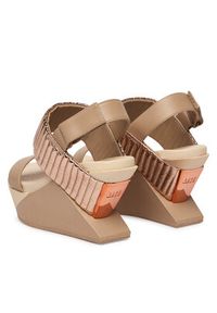 United Nude Sandały Delta Wedge Puffier 10988971188 Beżowy. Kolor: beżowy. Materiał: skóra #6