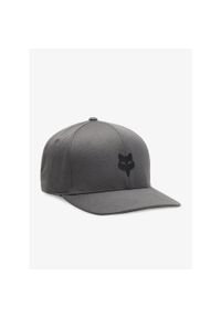 FOX - Czapka z daszkiem Fox Head Tech Flexfit Hat. Kolor: szary