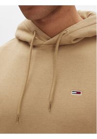 Tommy Jeans Bluza DM0DM20742 Beżowy Regular Fit. Kolor: beżowy. Materiał: bawełna #5