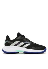 Adidas - adidas Buty CourtJam Control Clay HQ8474 Czarny. Kolor: czarny. Materiał: materiał