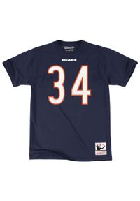Mitchell & Ness - koszulka nfl Chicago Bears Walter Payton. Kolor: niebieski. Sport: piłka nożna #1
