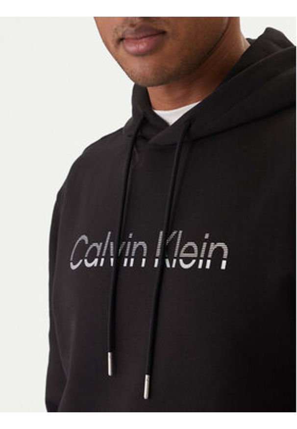 Calvin Klein Bluza LV04LF242G Czarny Regular Fit. Kolor: czarny. Materiał: bawełna
