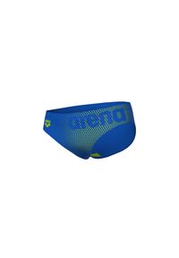 Kąpielówki Arena Dim Light Swim Briefs Junior. Kolor: niebieski. Materiał: materiał