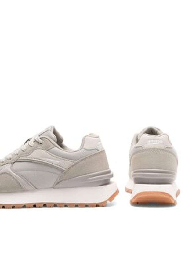 Sprandi Sneakersy RETRO STAR WP40-22744C Szary. Kolor: szary. Materiał: materiał