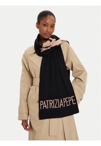 Patrizia Pepe Szalik 8F9239/A6B2-X1HM Czarny. Kolor: czarny. Materiał: materiał