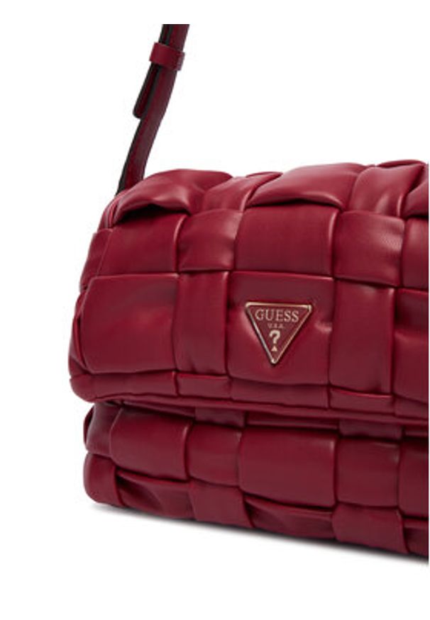 Guess Torebka Marion HWWG80 72190 Czerwony. Kolor: czerwony. Materiał: skórzane