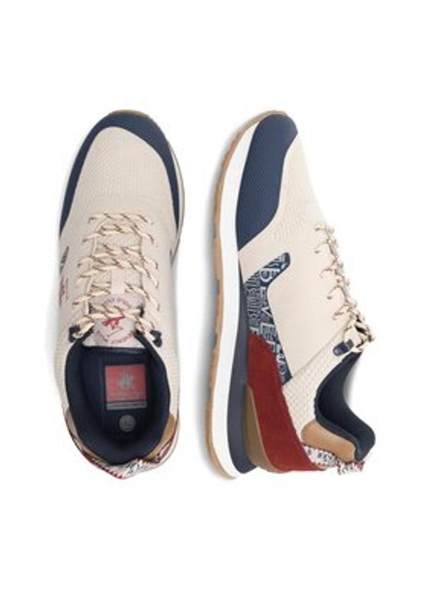 Beverly Hills Polo Club Sneakersy PASEO-01 Beżowy. Kolor: beżowy. Materiał: materiał