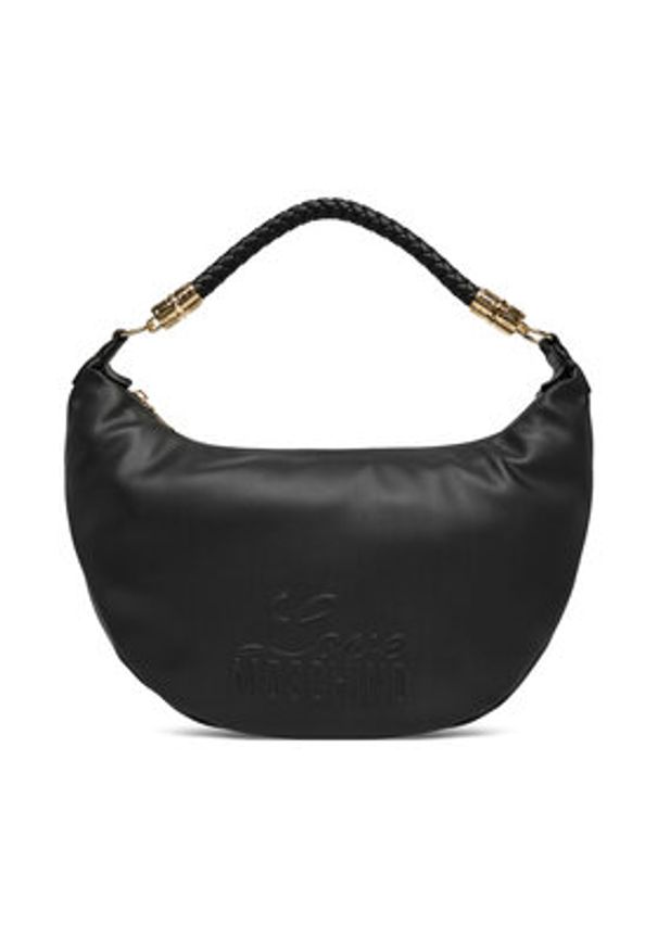 Love Moschino - LOVE MOSCHINO Torebka JC4222PP0OKA0000 Czarny. Kolor: czarny. Materiał: skórzane