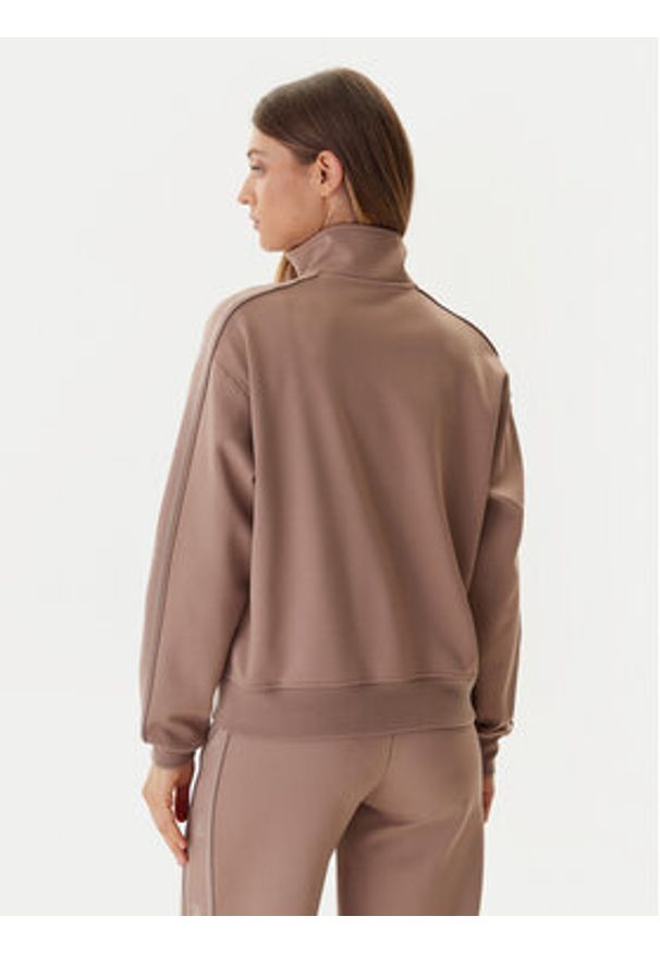 Guess Bluza V5BQ15 KCX22 Beżowy Regular Fit. Kolor: beżowy. Materiał: syntetyk