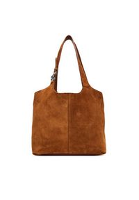 Coccinelle Torebka The Coccinelle C-easy E1 THE 11 02 01 Brązowy. Kolor: brązowy. Materiał: zamszowe, skórzane #6