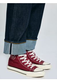 Big-Star - Trampki damskie wysokie bordowe SS274812 604. Kolor: czerwony. Styl: klasyczny, elegancki #4
