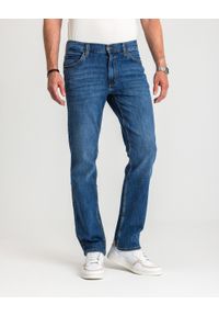 Męskie Spodnie Jeansowe Mustang Style Tramper Straight Denim Blue 1017121 5000 782 #6
