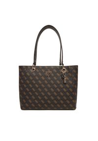 Guess Torebka Noelle II HWQG96 72250 Czarny. Kolor: czarny. Materiał: skórzane