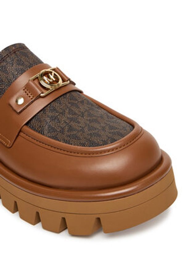 MICHAEL Michael Kors Loafersy Mandy 40T5MAFP2L Brązowy. Kolor: brązowy. Materiał: skóra