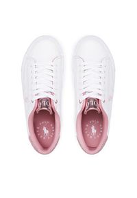 Polo Ralph Lauren Tenisówki Theron V RF104103 Biały. Kolor: biały. Materiał: skóra