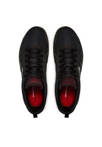 skechers - Skechers Sneakersy Scloric 52631/BKRD Czarny. Kolor: czarny. Materiał: materiał, mesh #3