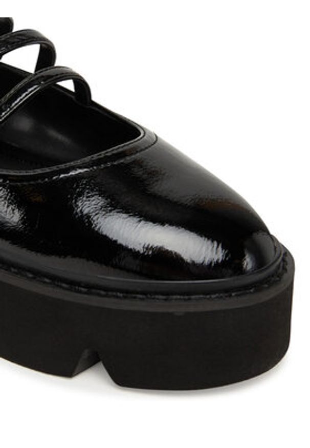 Buffalo Półbuty Darya Mary Vamp 1620043 Czarny. Kolor: czarny. Materiał: skóra