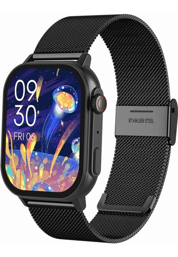 Smartwatch Gravity GT15-12 Czarny (GT15-12). Rodzaj zegarka: smartwatch. Kolor: czarny