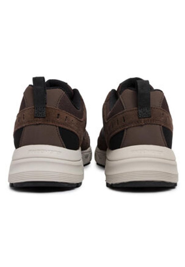 skechers - Skechers Trekkingi Oak Canyon 51893/CHBK Brązowy. Kolor: brązowy. Materiał: materiał. Sport: turystyka piesza