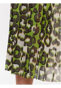 Liu Jo Sport Spódnica plisowana TA3220 J7667 Zielony Regular Fit. Kolor: zielony. Materiał: syntetyk. Styl: sportowy