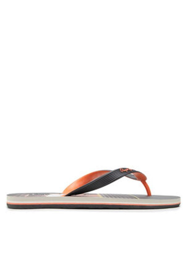 Pepe Jeans Japonki Hawi Palm PMS70115 Czarny. Kolor: czarny