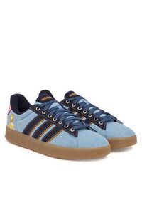 Adidas - adidas Sneakersy Grand Court Disney KK3539 Niebieski. Kolor: niebieski. Materiał: materiał. Wzór: motyw z bajki #6