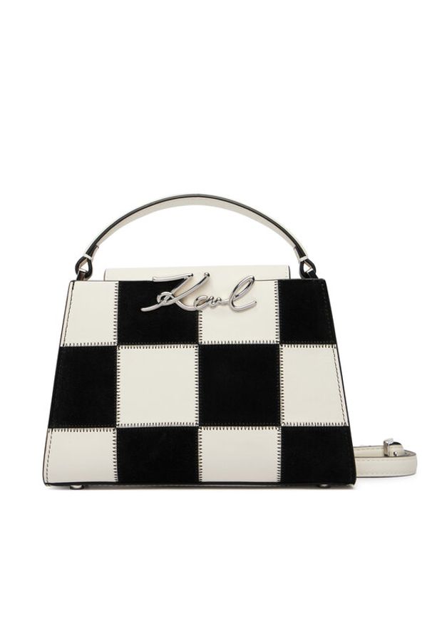 Karl Lagerfeld - KARL LAGERFELD Torebka B3W30027 Czarny. Kolor: czarny. Materiał: skórzane, zamszowe