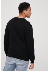 Kangol bluza bawełniana kolor czarny z nadrukiem KLEU003-99. Okazja: na co dzień. Kolor: czarny. Materiał: bawełna. Wzór: nadruk. Styl: casual #7