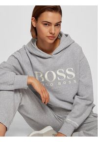 BOSS - Boss Bluza C_Edelight_Active 50457385 Szary Relaxed Fit. Kolor: szary. Materiał: bawełna #3