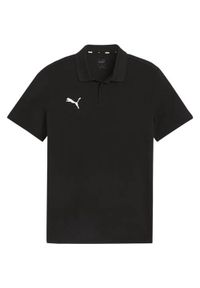 Koszulka sportowa męska Puma Team Goal Casuals. Typ kołnierza: polo. Kolor: czarny. Styl: sportowy