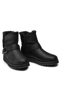 skechers - Skechers Śniegowce Cabin Feels 167246/BBK Czarny. Kolor: czarny. Materiał: materiał #4
