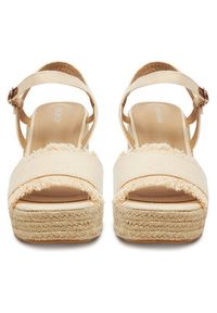 DeeZee Espadryle E0822-4A Beżowy. Kolor: beżowy. Materiał: materiał #3