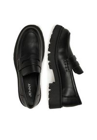 Jenny - JENNY Loafersy WS5875-30 Czarny. Kolor: czarny. Materiał: materiał, syntetyk #4