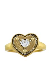 Guess Pierścionek JUBR05 552JW Złoty. Materiał: metalowe. Kolor: złoty #1