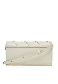 Calvin Klein Torebka Ck Woven Convertible Wallet Bag K60K612970 Biały. Kolor: biały. Materiał: skórzane #3
