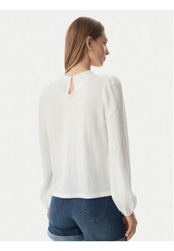 Morgan Bluzka 261-TJOUR Biały Regular Fit. Kolor: biały. Materiał: syntetyk