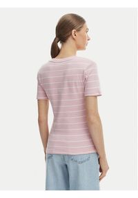 TOMMY HILFIGER - Tommy Hilfiger T-Shirt New Cody WW0WW40584 Różowy Slim Fit. Kolor: różowy. Materiał: bawełna #5