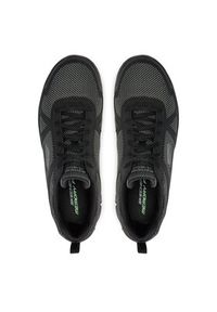 skechers - Skechers Sneakersy Bucolo 52630/BBK Czarny. Kolor: czarny. Materiał: materiał #3
