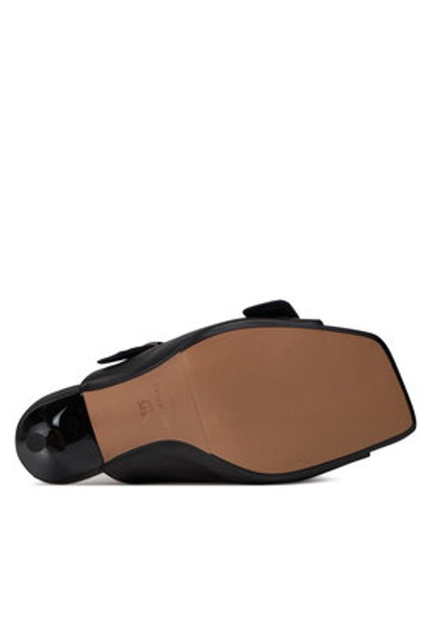Pinko - PINKO Klapki Lisa 13 SD0309 P003 Czarny. Kolor: czarny. Materiał: skóra