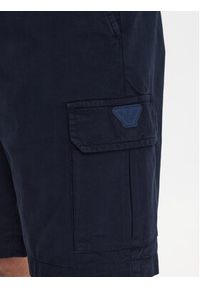 Emporio Armani Underwear Szorty materiałowe 211835 3R471 06935 Granatowy Regular Fit. Kolor: niebieski. Materiał: bawełna #2