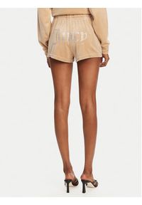 Juicy Couture Szorty sportowe Tamia JCWH121001 Beżowy Regular Fit. Kolor: beżowy. Materiał: syntetyk