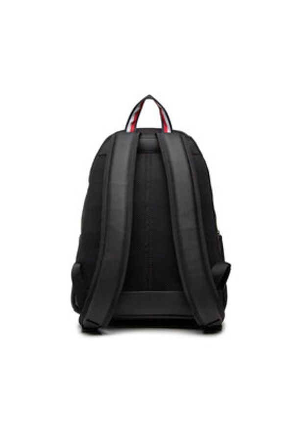 TOMMY HILFIGER - Tommy Hilfiger Plecak Essential Pu Backpack AM0AM09503 Czarny. Kolor: czarny. Materiał: skóra