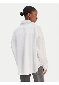 Hugo - HUGO Koszula Edafne 50555625 Biały Regular Fit. Kolor: biały. Materiał: bawełna #5