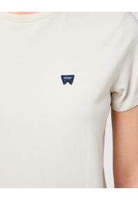 Wrangler - DAMSKA KOSZULKA WRANGLER REGULAR TEE VINTAGE WHITE 112350191. Styl: vintage #6