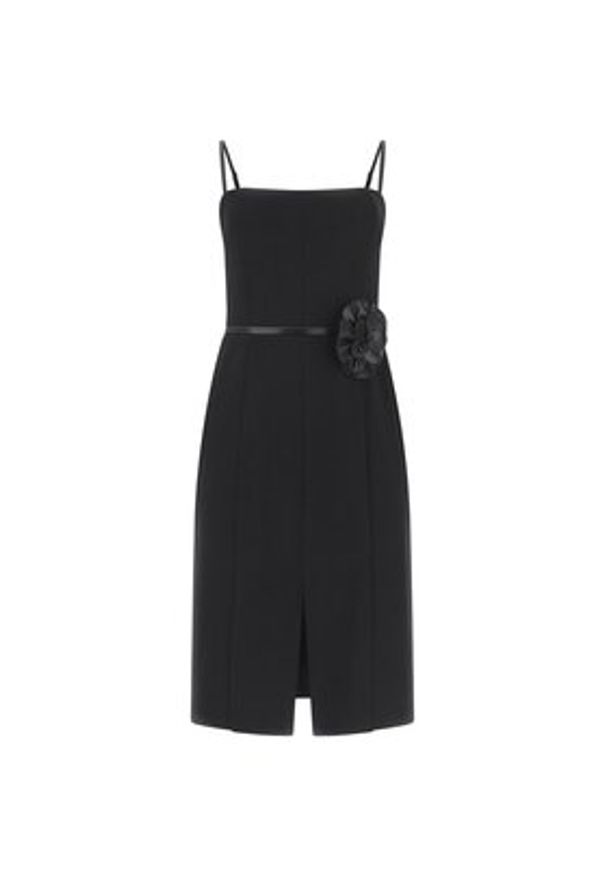 Guess Sukienka codzienna 180023 Czarny Classic Fit. Okazja: na co dzień. Kolor: czarny. Typ sukienki: proste. Styl: casual