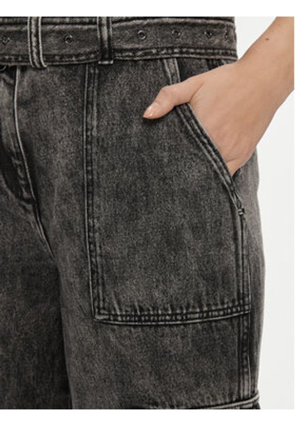MICHAEL Michael Kors Jeansy MH330JHBB6 Szary Straight Leg. Kolor: szary