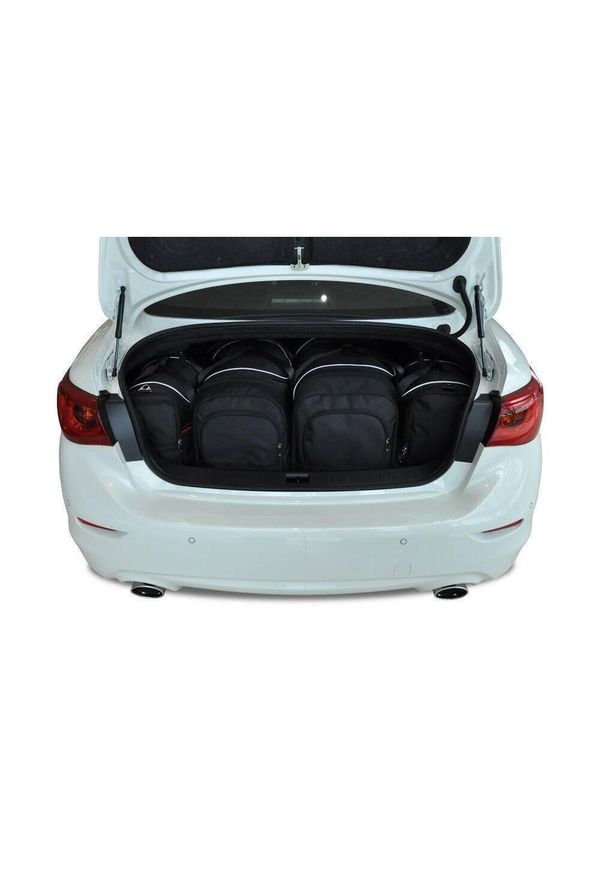 KJUST - Torby Do Bagażnika Infiniti Q50 2013-2017 4Szt Kjust. Kolor: czarny. Styl: sportowy