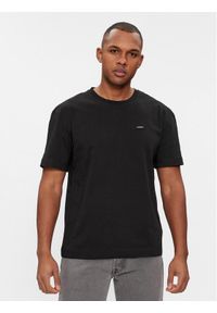 Calvin Klein T-Shirt K10K112749 Czarny Comfort Fit. Kolor: czarny. Materiał: bawełna