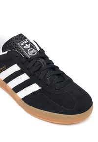 Adidas - adidas Sneakersy Gazelle Indoor JI2060 Czarny. Kolor: czarny. Materiał: skóra, zamsz. Model: Adidas Gazelle