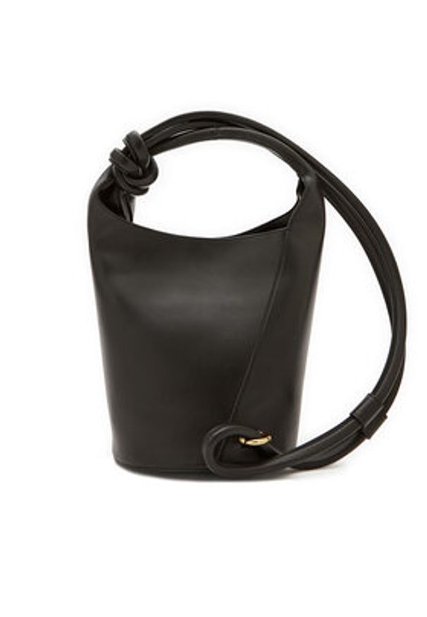 JACQUEMUS Plecak Le Petit Tourni 245BA366-3173 Czarny. Kolor: czarny. Materiał: skóra